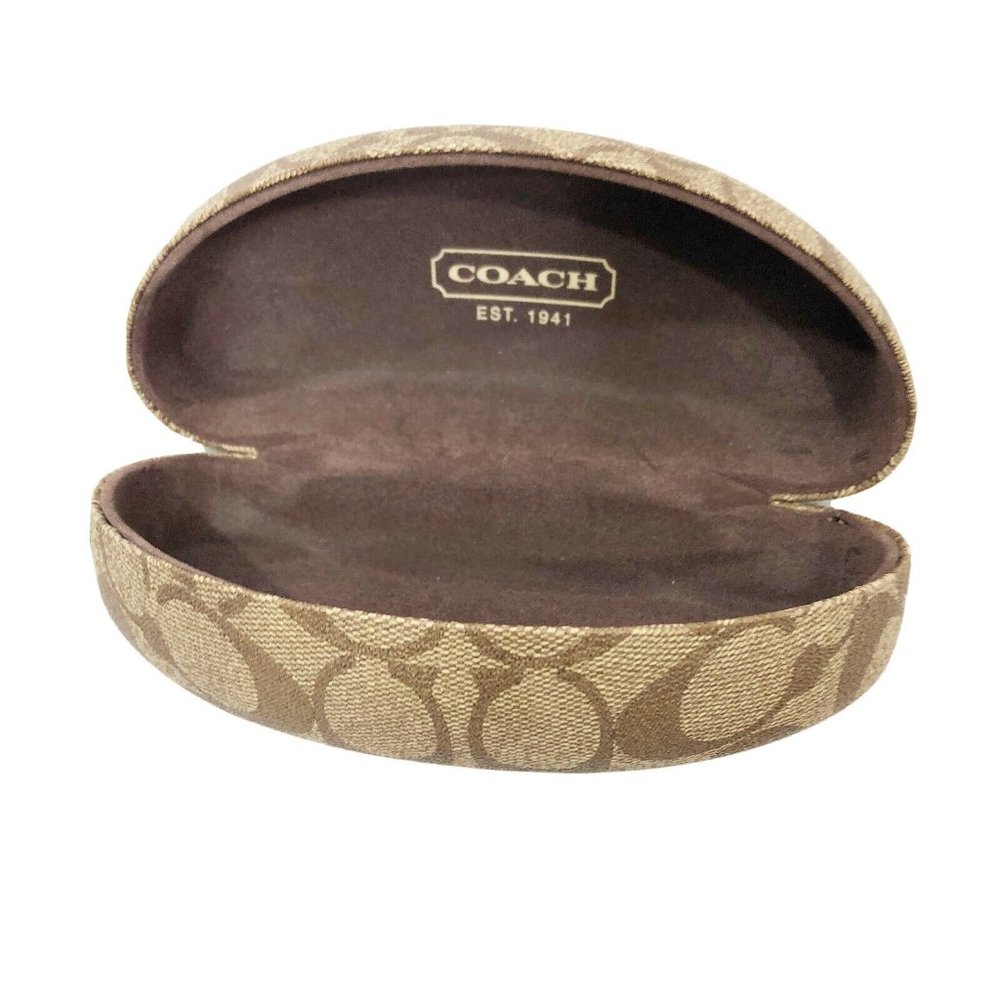 Coach Classic C Logo Eyeglass Sunglass Case